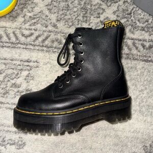 Dr. Martens Black Leather Boots